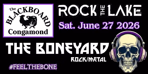 The Boneyard Rocks Blackboard Cafe Congamond