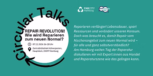 Circular Talk: REPAIR REVOLUTION! - Wie wird Reparieren zum neuen Normal?