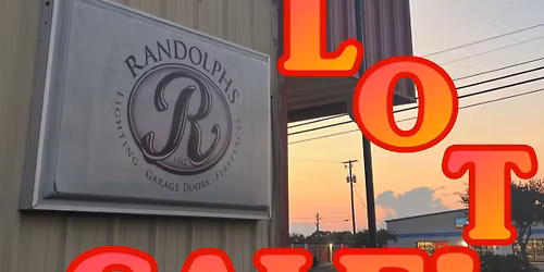 HUGE PARKING LOT SALE \ud83d\udea8