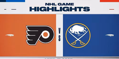 Buffalo Sabres vs. Philadelphia Flyers