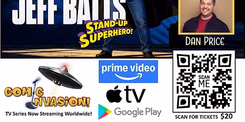 "Comic Invasion LIVE!" Headliners JEFF BATTS, DAN PRICE & Friends at Straight to Ale Brewing!