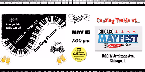 Double Treble Dueling Pianos @ Chicago Mayfest