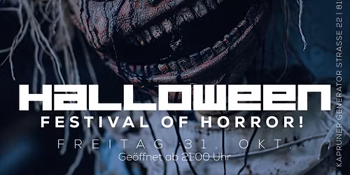HALLOWEEN -Festival of Horror!