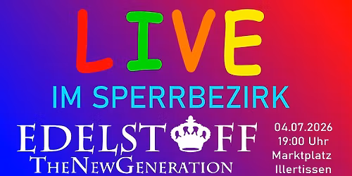 Live im Sperrbezirk 2026