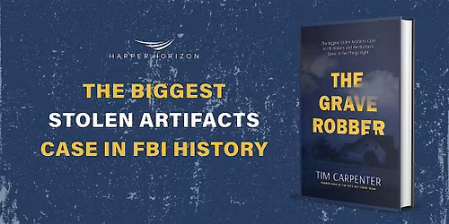 Book Talk: The Grave Robber with Tim Carpenter