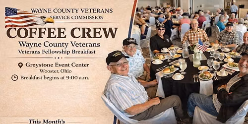 Veterans Coffee Crew Breakfast - On Us!
