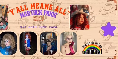 Y'all Means All | Martock Pride 2026 Cabaret Event