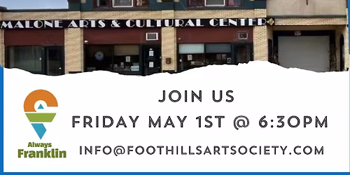 OPEN MIC NIGHT @FOOTHILL'S ART SOCIETY'S PEARL ST GALLERY 