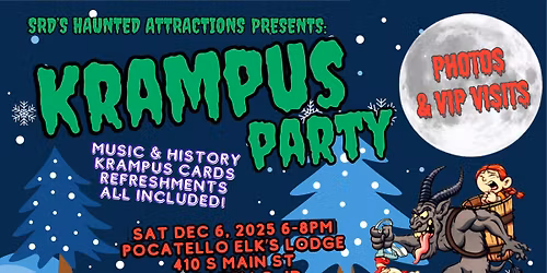 Krampusnacht ~ Krampus Party & Photos 2025!