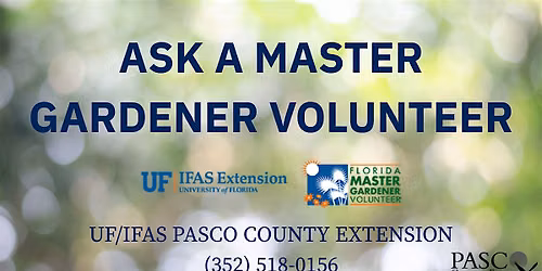 8-06-2026: Ask a Master Gardener Volunteer