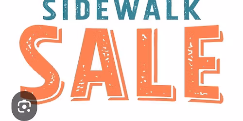 Side Walk Sale