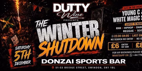 WINTER SHUTDOWN 
