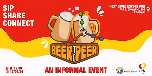 IGDA Sardinia | Beer2Peer (post First Playable)