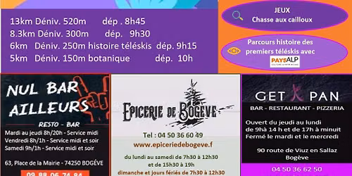 Rando P\u00e9destre "La Bog\u00e9vane"