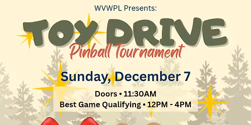 Toy Drive Pinball Tournament (Open)