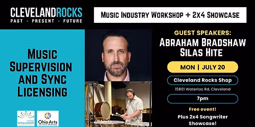 Workshop and 2x4: Music Supervision and Sync Licensing