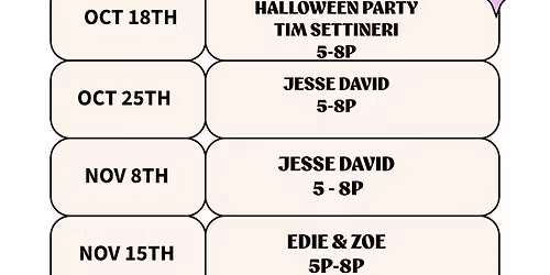 Live Music @ Paris Mountain Vineyards 