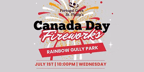PCSP Canada Day Fireworks