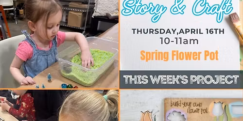 Toddler Time Story and Craft April 16th