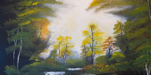 Paint and Wine Night in Christchurch - Autumn Forest (Bob Ross Inspired)