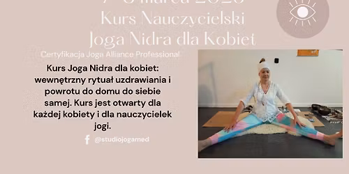Joga Nidra kurs nauczycielski dla kobiet