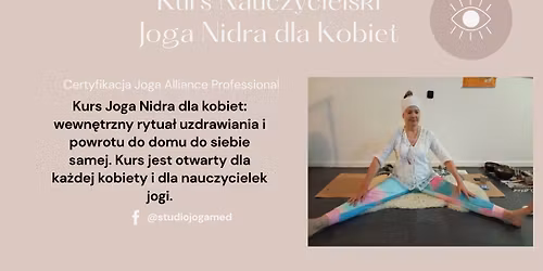 Joga Nidra kurs nauczycielski dla kobiet