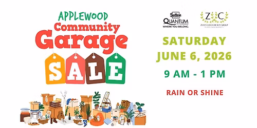 Applewood Community Garage Sale \u2013 June 6, 2026
