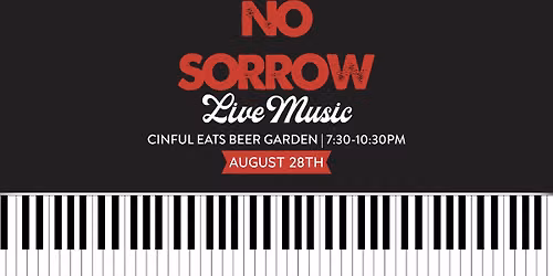 No Sorrow: Live Music at Cinful Eats!