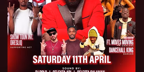 Dancehall Afrobests Party Saturday 11th April SAFA DIALLO Live On Stage x Selecta SALAMAN Selektaadi