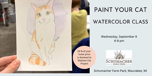 Paint your Cat at Schumacher Farms Park