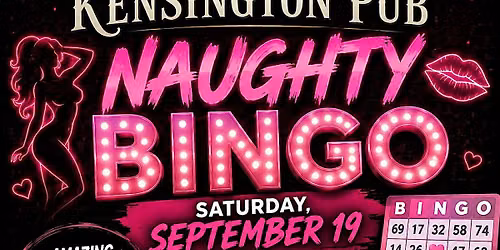 Naughty Bingo at the Kensington pub