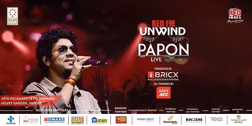 Red FM Unwind Papon Live Indore