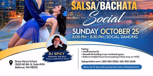    \ud83c\udf36\ufe0f Spicy Sunday Salsa & Bachata @ Bravo! 