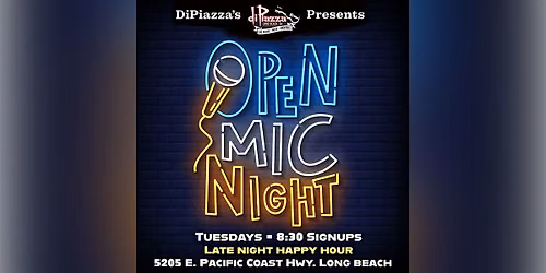 Open Mic Every Tuesday!