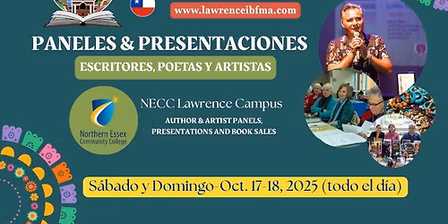 Feria Cultural (Presentaciones, Paneles, Venta de Libros & artesanias -- y mucho mas)