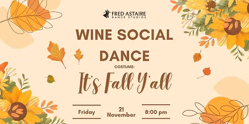 Wine Social Dance