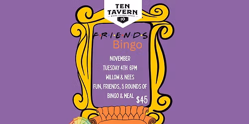 Friends Bingo