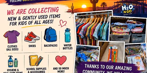 Back to school Confidence Drive