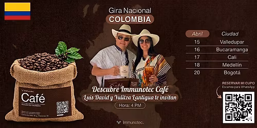 Gira Nacional Colombia \u2014 Bogot\u00e1 - Abril 2026
