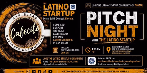 PITCH NIGHT with The Latino Startup