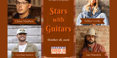 WYRK Stars with Guitars Fall Acoustic Concert 