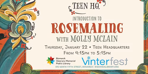 Introduction to Rosemaling for Teens  