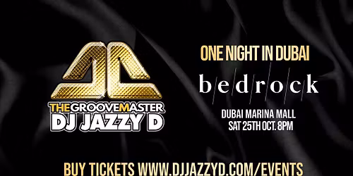 One night in Dubai All white Dress code with DJ Jazzy D