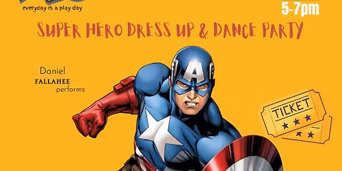 Captain America - Dress Up & Dance Party