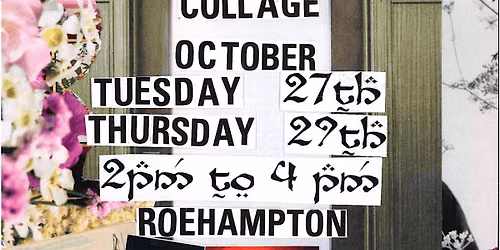 Halloween Tarot Collage @ Roehampton Library