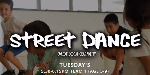 Street Dance Classes for Children