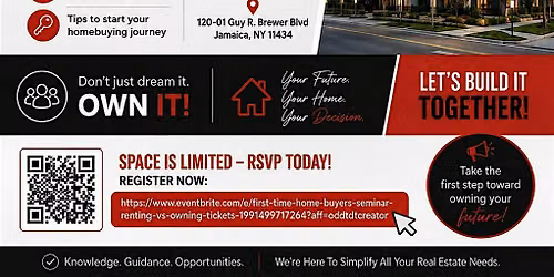 First Time Home Buyer's Seminar: Renting vs. Owning