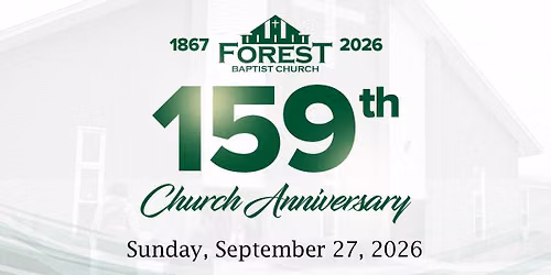 159th Church Anniversary