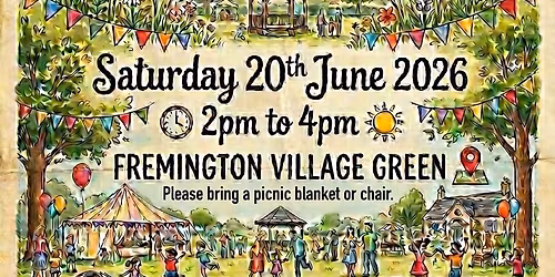 Midsummer\u2019s Party on Fremington Village Green