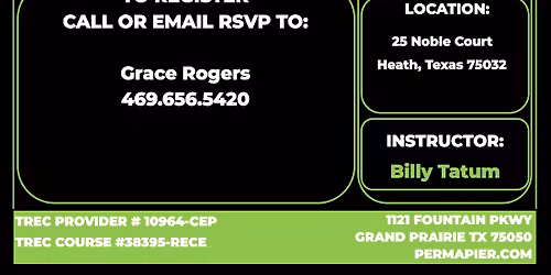 3 HR CE - Shifting Real Estate Education: Foundation, Drainage & Plumbing